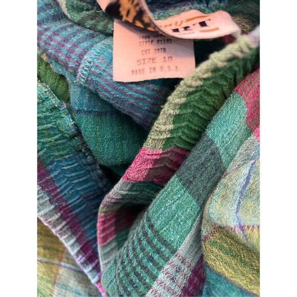 Vintage Button Front Maxi Skirt 90s Plus Size - Picture 6 of 6